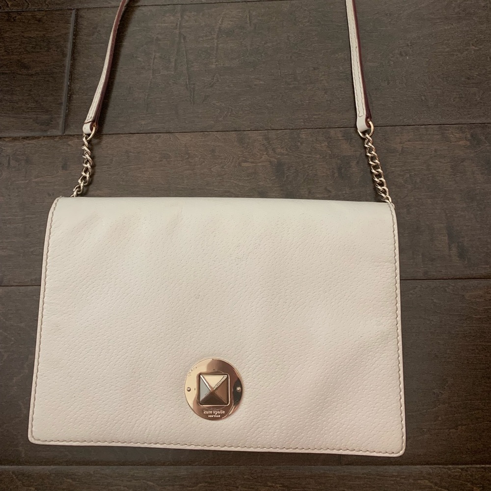 White Kate Spade shoulder bag